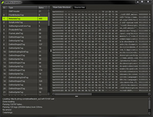 Screenshot of Hex Tab